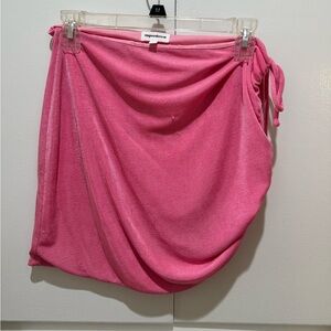 Superdown Pink Women's Skirt and Top Set